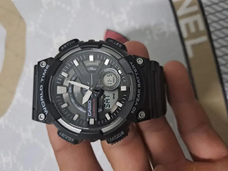 Khách hàng review Đồng hồ CASIO Timeless 45.5 mm Nam AEQ-110W-1AVDF 2