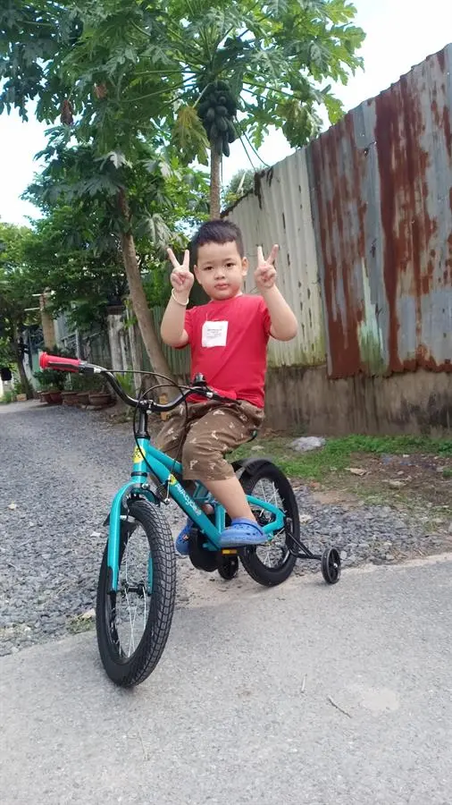 Khách hàng review Xe Đạp Trẻ Em AVACycle Locke JY911-16 16 inch 1