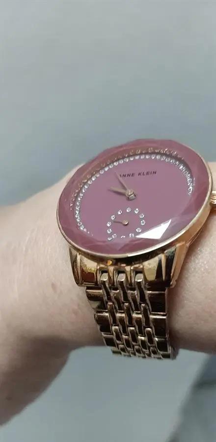 Khách hàng review Đồng hồ ANNE KLEIN 34 mm Nữ AK/3506MVRG 2