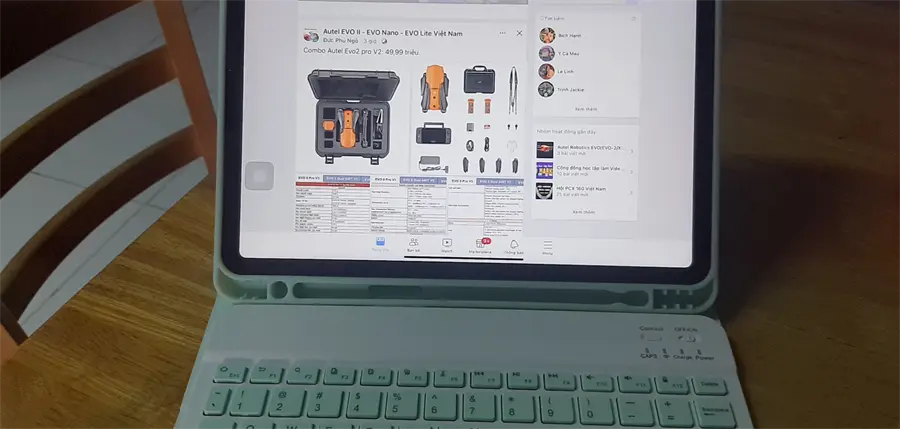 Khách hàng review Máy tính bảng iPad Air 4 Wifi Cellular 256GB (2020) 1