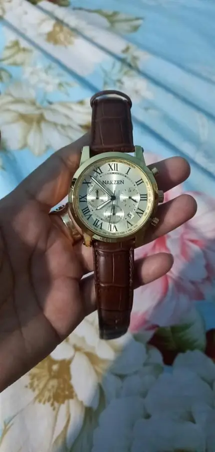 Khách hàng review Đồng hồ Nakzen 42 mm Nam SL8415G-3 1