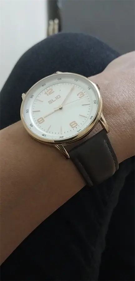 Khách hàng review Đồng hồ ELIO 40 mm Nam EC008-01 1