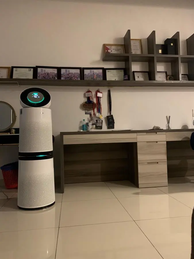 Khách hàng review Máy lọc không khí 2 tầng LG PuriCare AS10GDWH0.ABAE 70W 4