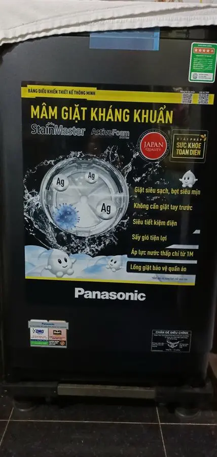 Khách hàng review Máy giặt Panasonic 8.5 Kg NA-F85A9BRV 155