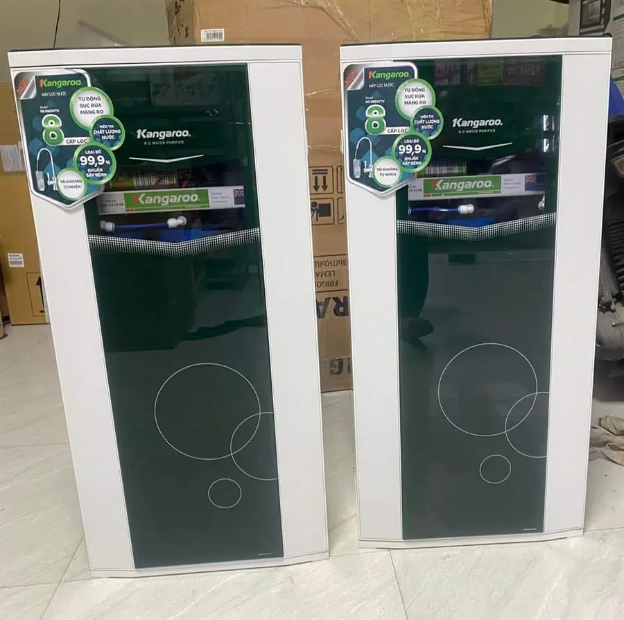 Khách hàng review Máy lọc nước RO Kangaroo KG88AVTU 7 lõi 6