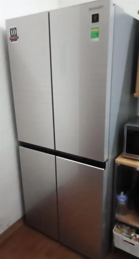 Khách hàng review Tủ lạnh Sharp Inverter 401 lít Multi Door SJ-FXP480VG-CH 5