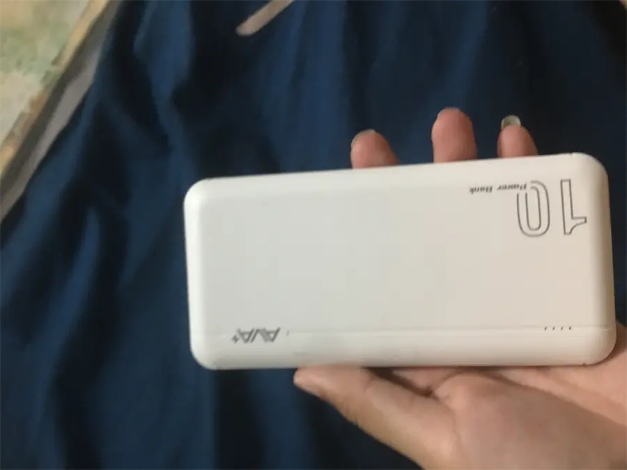 Khách hàng review Pin sạc dự phòng Polymer 10000mAh Type C 10W AVA  PB100S 9