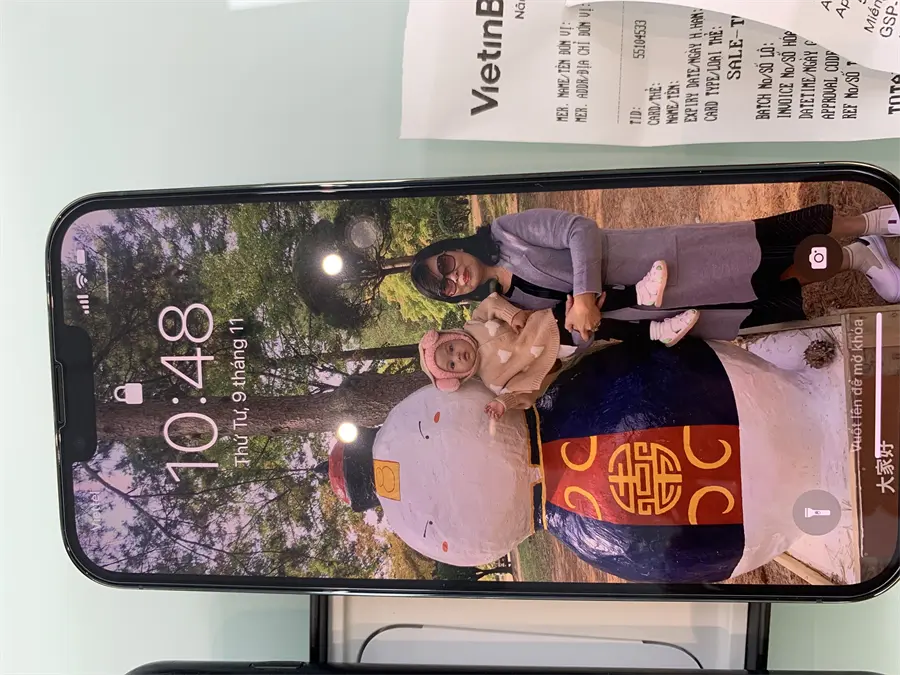 Khách hàng review Điện thoại iPhone 13 Pro Max 128GB 9