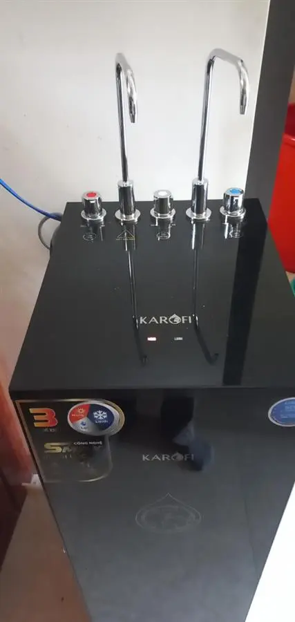 Khách hàng review Máy lọc nước RO nóng nguội lạnh Hydrogen Karofi KAD-X39 10 lõi 135