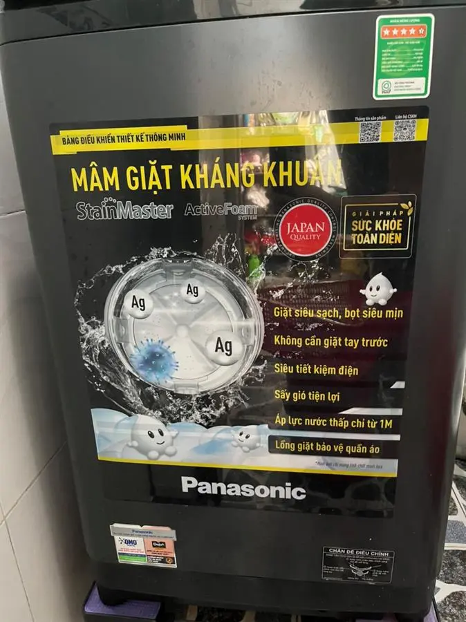 Khách hàng review Máy giặt Panasonic 8.5 Kg NA-F85A9BRV 144