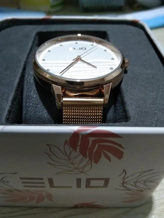 Khách hàng review Đồng hồ NAKZEN 40 mm Nam SL4105GBK-3 3