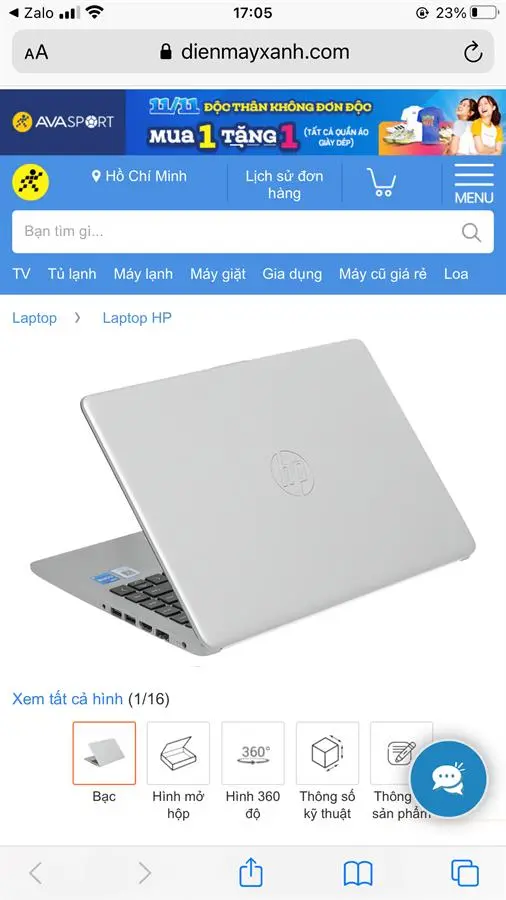 Khách hàng review Laptop HP 240 G9 i5 1235U/8GB/256GB/Win11 (6L1Y1PA) 3