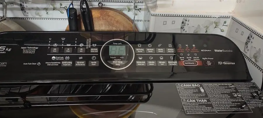 Khách hàng review Máy giặt Panasonic Inverter 10.5 Kg NA-FD10VR1BV 3