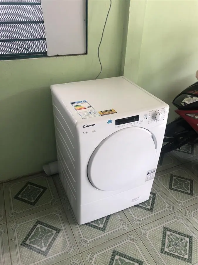 Khách hàng review Máy sấy thông hơi Candy 9 kg CS V9DF-S 4