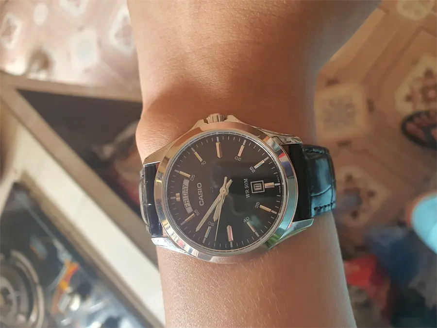 Khách hàng review Đồng hồ CASIO Timeless 39.8 mm Nam MTP-1370L-1AVDF 4