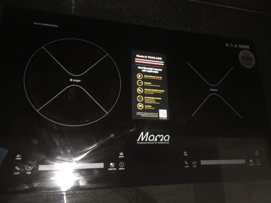 Khách hàng review Bếp từ hồng ngoại lắp âm Sunhouse Mama MMB9200MIX 2