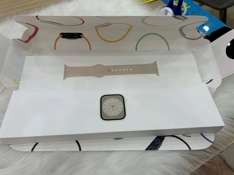 hách hàng review Đồng hồ thông minh Apple Watch Series 8 GPS 41mm viền nhôm dây thể thao 6