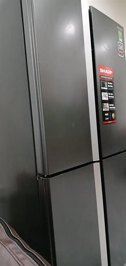Khách hàng review Tủ lạnh Sharp Inverter 525 lít SJ-FX600V-SL 1