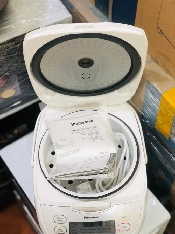 Khách hàng review Nồi cơm điện tử Panasonic 1 lít SR-CL108WRA 8