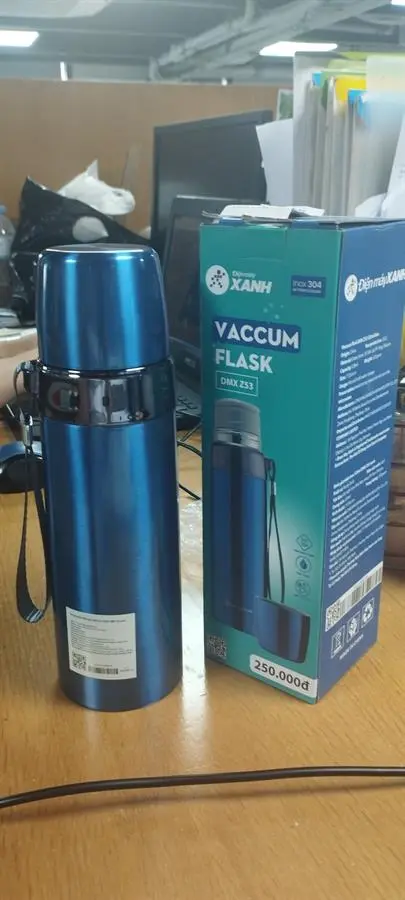Khách hàng review Bình giữ nhiệt inox 520 ml DMX Z53 5