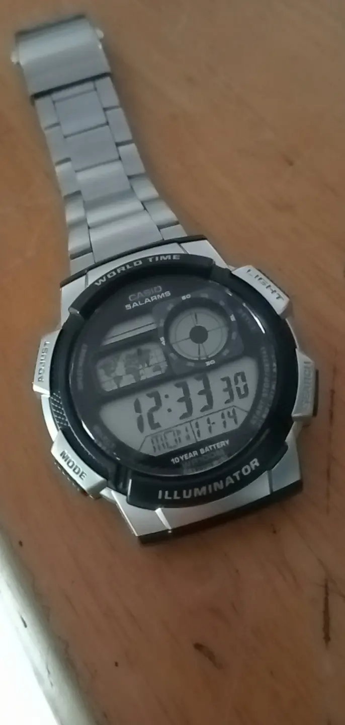 Khách hàng review Đồng hồ CASIO 43.5 mm Nam AE-1000WD-1AVDF 4