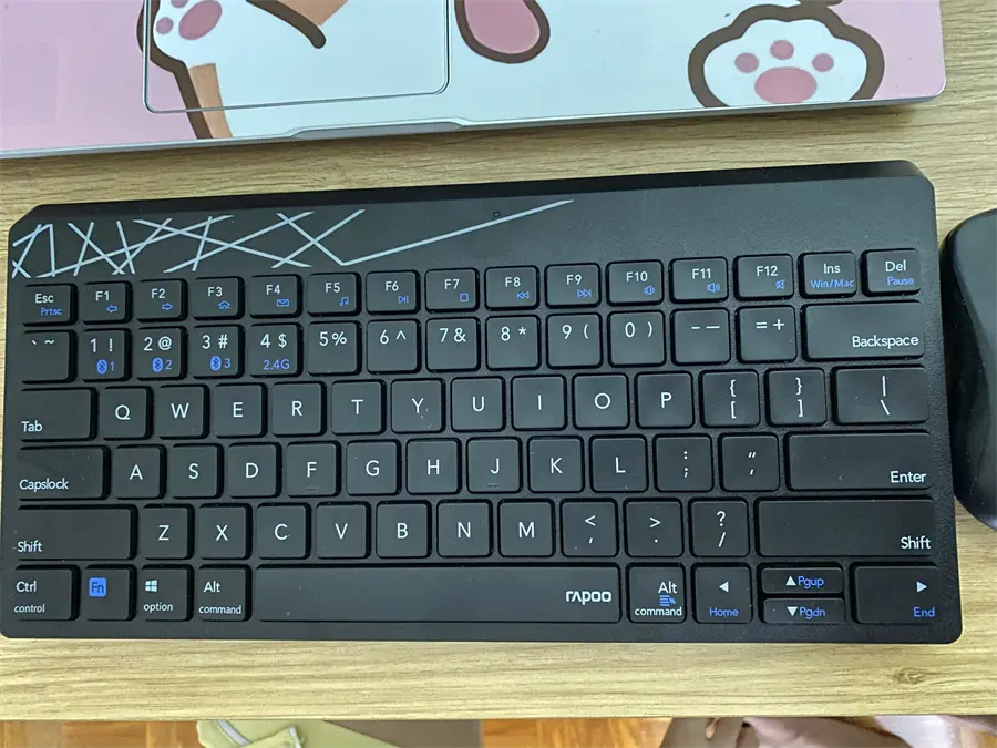 Khách hàng review Bộ Bàn Phím Chuột Không Dây Bluetooth Rapoo 8000M 3