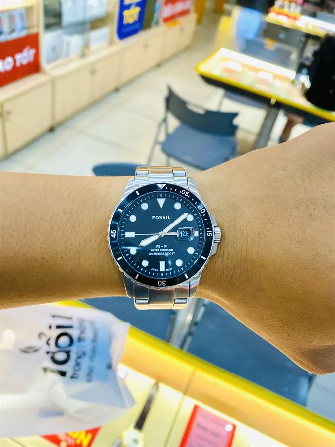 Khách hàng review Đồng hồ FOSSIL 42 mm Nam FS5652 3