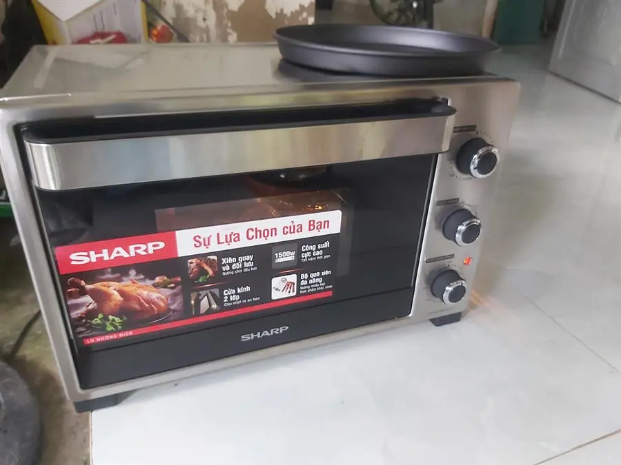 Khách hàng review Lò nướng Sharp EO-A323RCSV-ST 32 lít 4