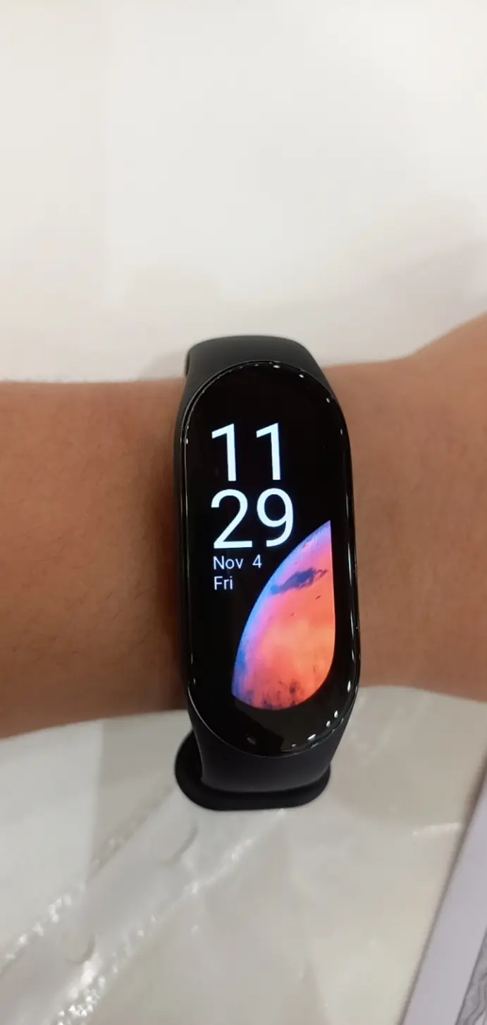 Khách hàng review Vòng đeo tay thông minh Mi Band 7 Đen 32
