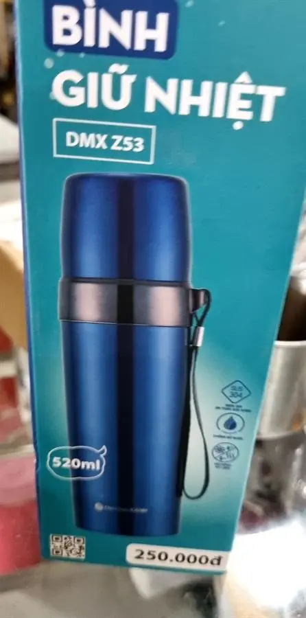 Khách hàng review Bình giữ nhiệt inox 520 ml DMX Z53 2