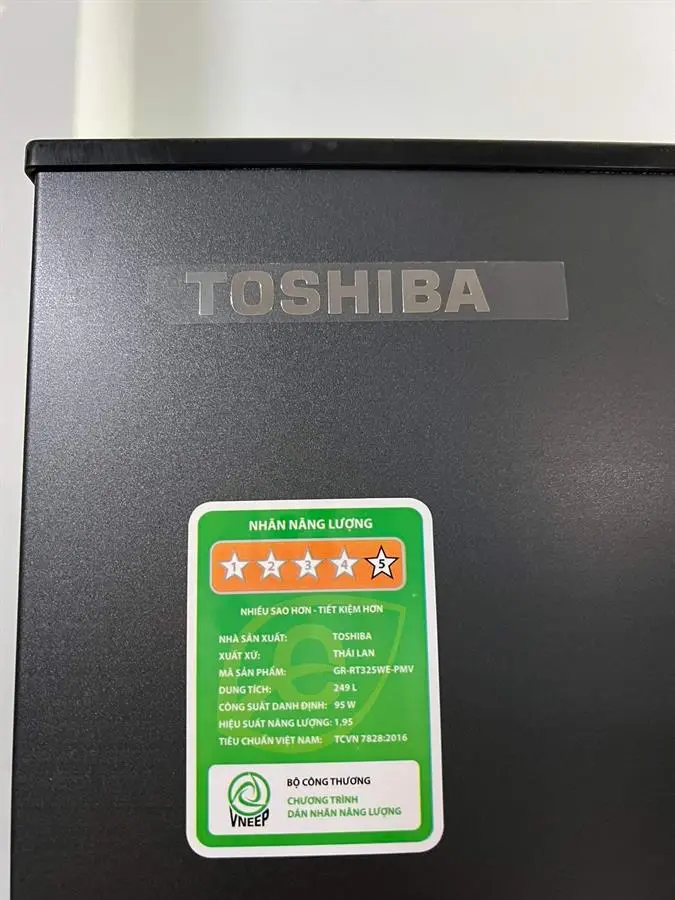 Khách hàng review Tủ lạnh Toshiba Inverter 249 lít GR-RT325WE-PMV(06)-MG 10