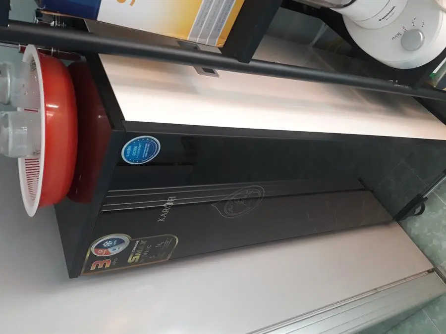 Khách hàng review Máy lọc nước RO nóng nguội lạnh Hydrogen Karofi KAD-X39 10 lõi 123