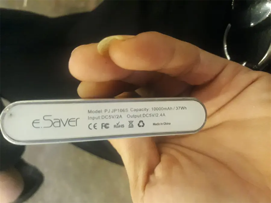 Khách hàng review Pin sạc dự phòng Polymer 10.000 mAh Type C 10W eSaver PJ JP106S 2
