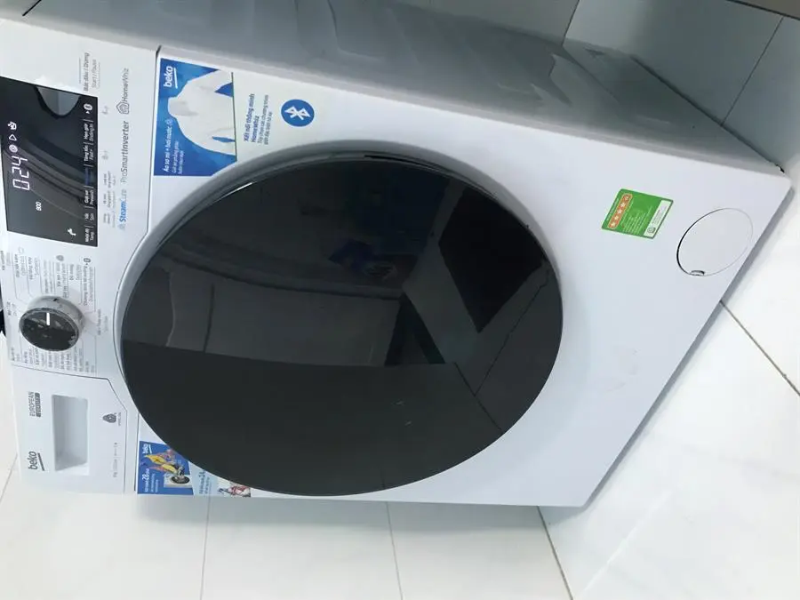 Khách hàng review Máy giặt Beko Inverter 8 kg WCV8649XWST 18