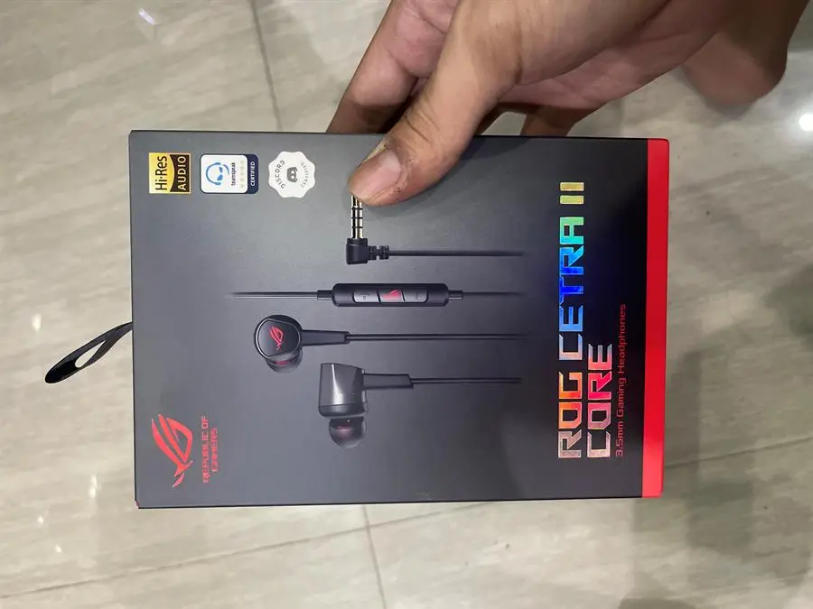 Khách hàng review Tai nghe Có Dây Gaming Asus Rog Cetra II Core 3
