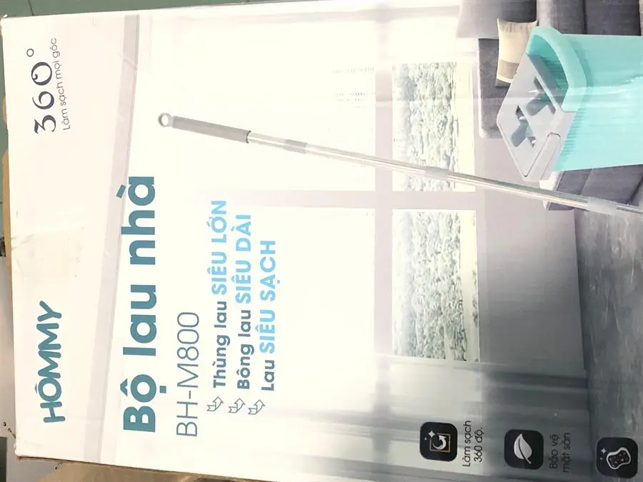 Khách hàng review Bộ lau nhà Hommy BH-M800 6