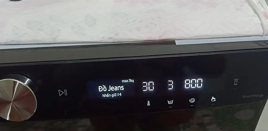 Khách hàng review Máy giặt Samsung AI Inverter 9kg WW90TP44DSB/SV 14