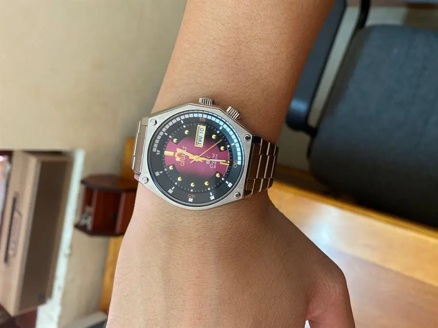 Khách hàng review Đồng hồ ORIENT SK 42 mm Nam RA-AA0B02R19B 4