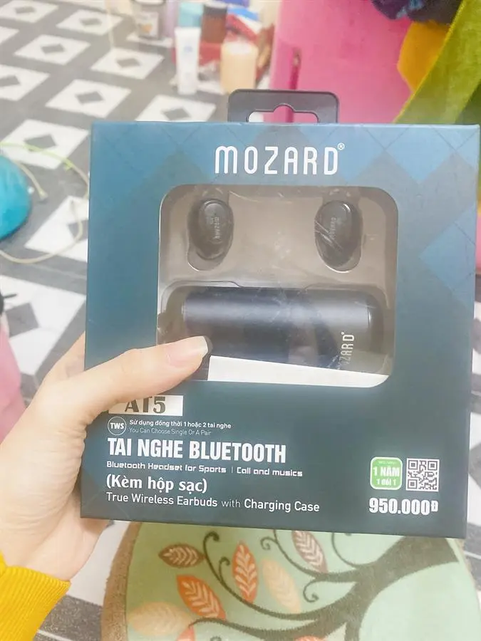 Khách hàng review Tai nghe Bluetooth True Wireless Mozard AT5 3