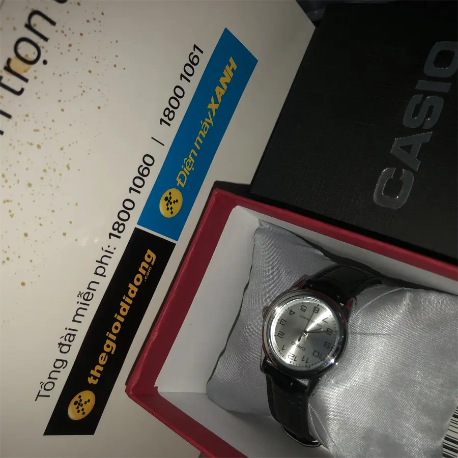 Khách hàng review Đồng hồ CASIO Timeless 25.1 mm Nữ LTP-V001L-7BUDF 2