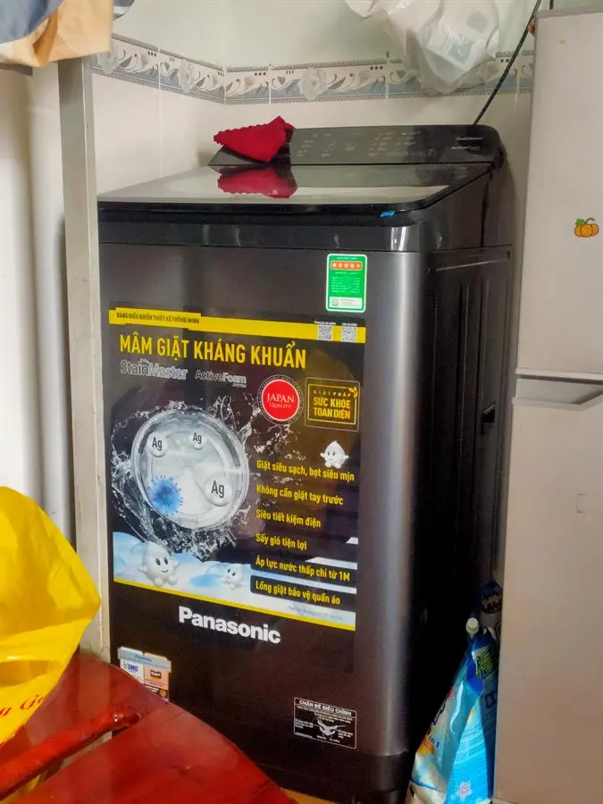Khách hàng review Máy giặt Panasonic 8.5 Kg NA-F85A9BRV 112