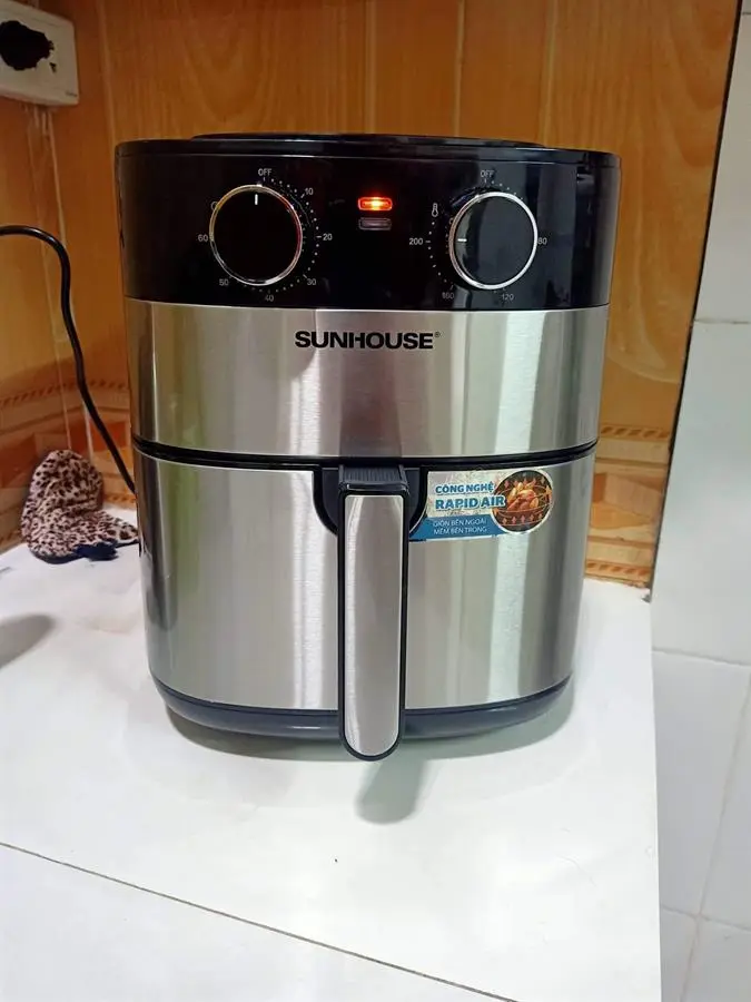 Khách hàng review Nồi chiên không dầu Sunhouse 6 lít SHD4026 31