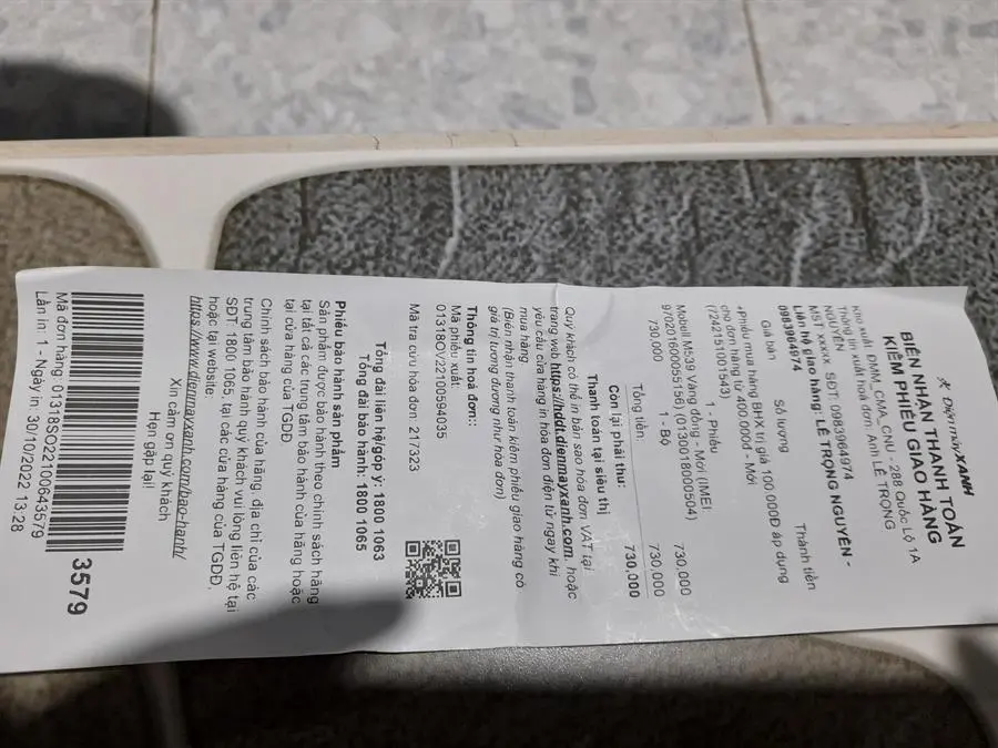 Khách hàng review Điện thoại Mobell M539 3