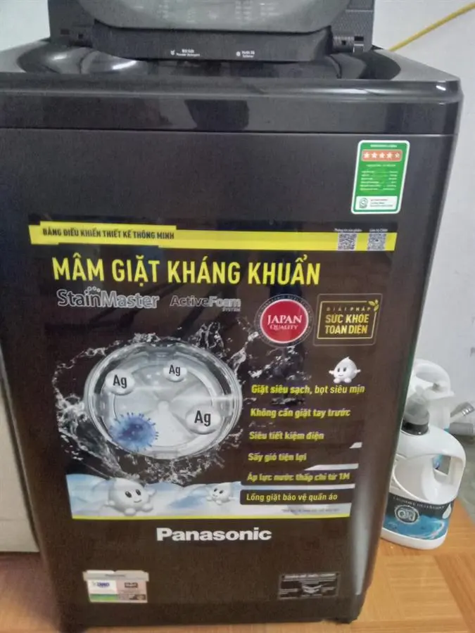 Khách hàng review Máy giặt Panasonic 8.5 Kg NA-F85A9BRV 105