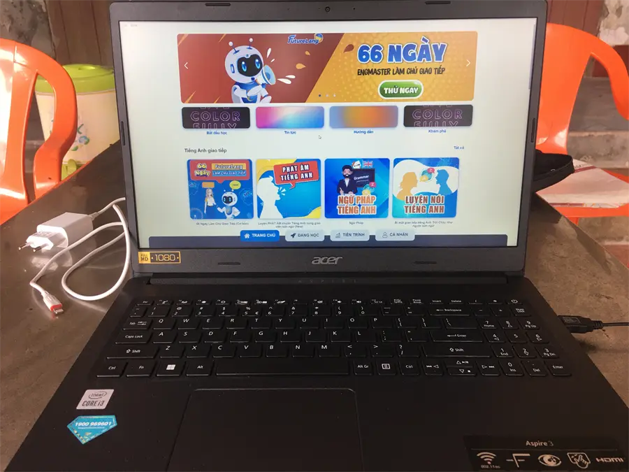 Khách hàng review Laptop Acer Aspire 3 A315 57 379K i3 1005G1/4GB/256GB/Win11 (NX.KAGSV.001) 6