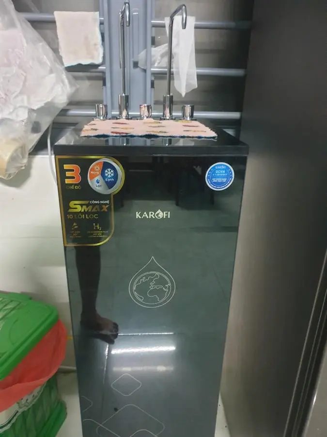 Khách hàng review Máy lọc nước RO nóng nguội lạnh Hydrogen Karofi KAD-X39 10 lõi 113