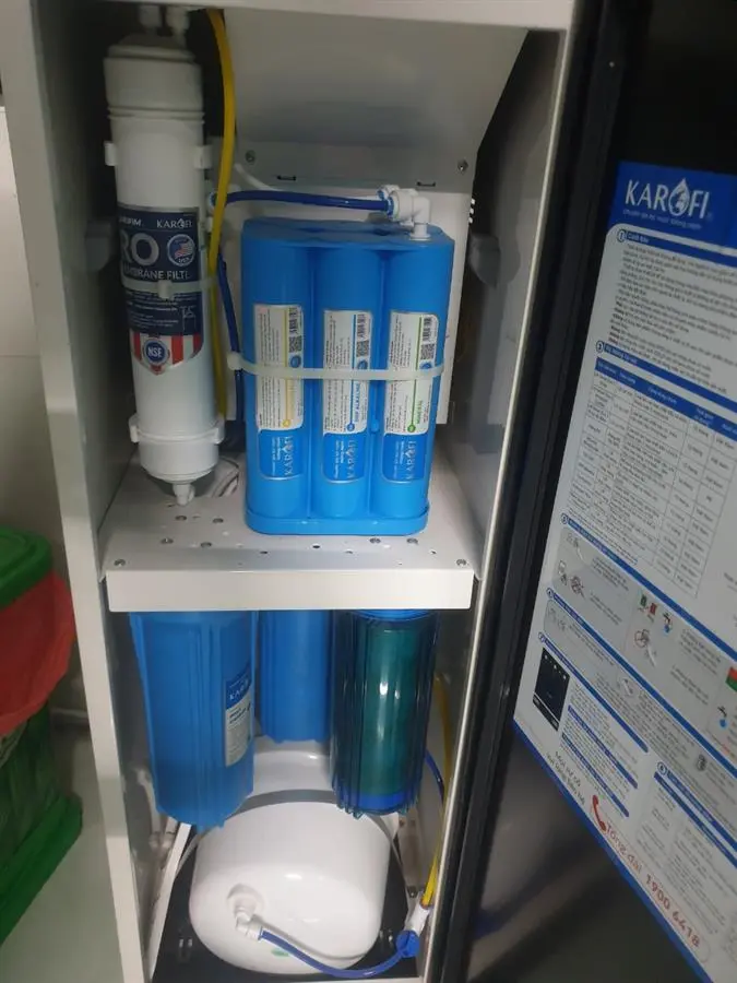 Khách hàng review Máy lọc nước RO nóng nguội lạnh Hydrogen Karofi KAD-X39 10 lõi 114