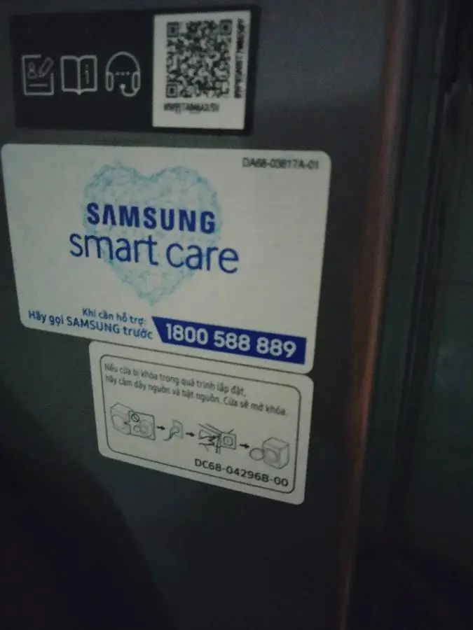 Khách hàng review Máy giặt Samsung Inverter 9.5 kg WW95TA046AX/SV 20