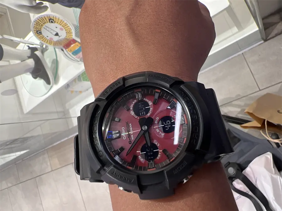 Khách hàng review Đồng hồ G-SHOCK 52.5 mm Nam GAS-100AR-1ADR 1