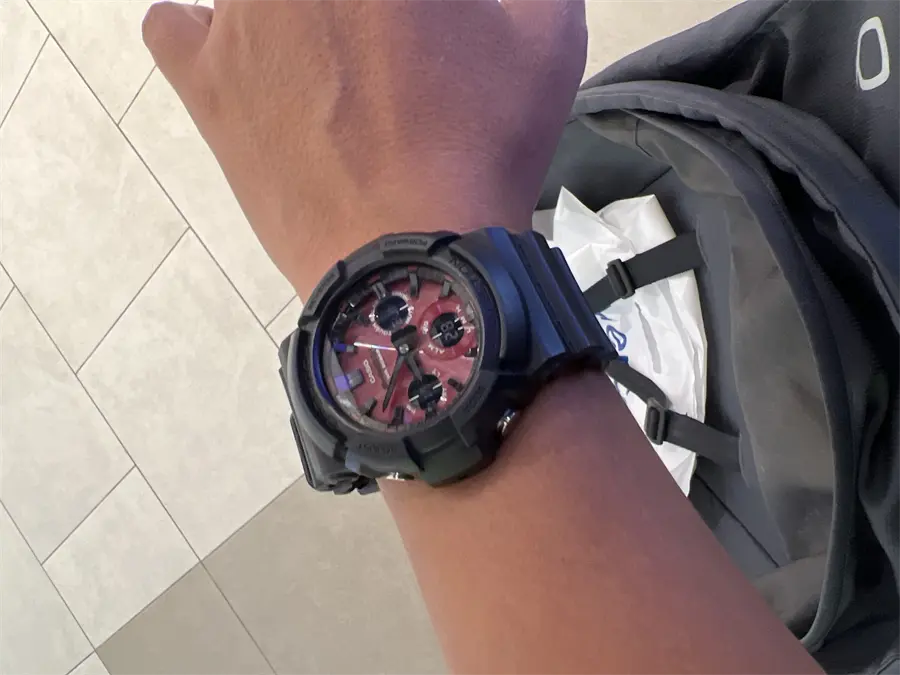 Khách hàng review Đồng hồ G-SHOCK 52.5 mm Nam GAS-100AR-1ADR 2
